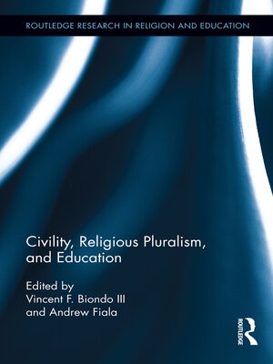 cover image of Civility, Religious Pluralism and Education